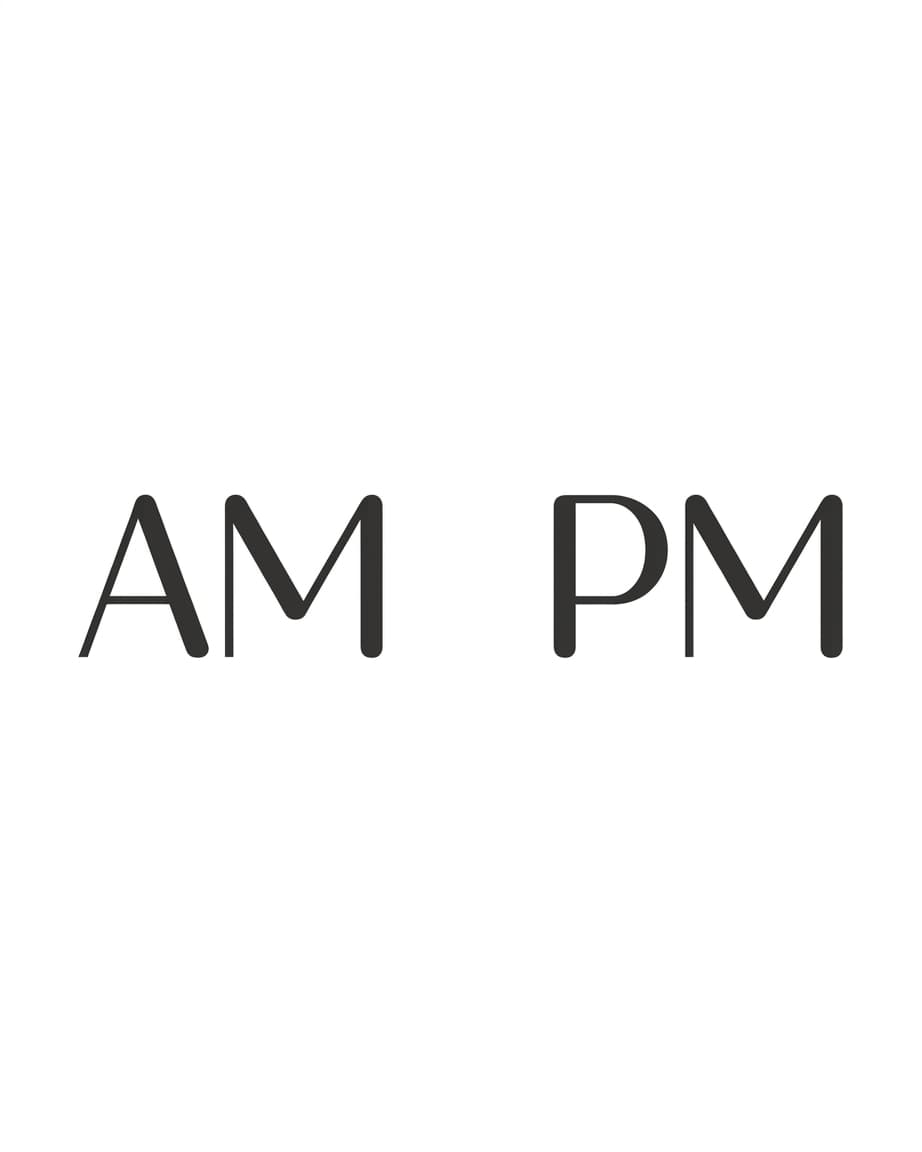 From AM to PM